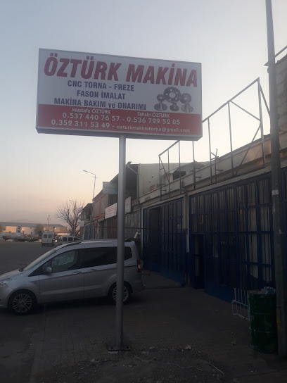 ÖZTÜRK MAKİNA TORNA — Kayseri CNC İşleme