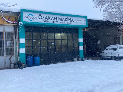 ÖZAKAN MAKİNA — Kahramanmaraş CNC İşleme