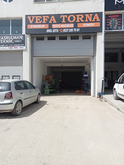 VEFA TORNA — Kahramanmaraş CNC İşleme