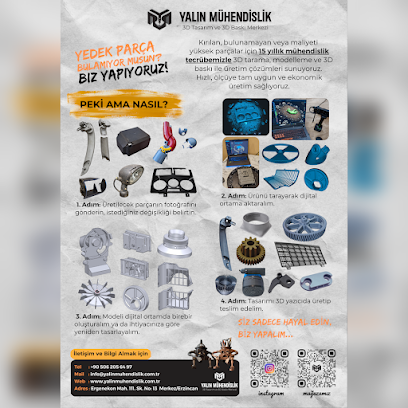 Yalın Mühendislik — Erzincan 3D Baskı