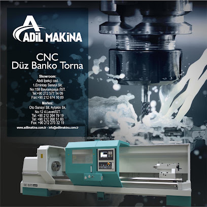 Adil Makina Cnc Takım Tezgahları — İstanbul CNC İşleme