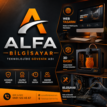 Çorum Web Tasarım, 3D Baskı ve Bilgisayar Tamiri | Alfa Bilgisayar