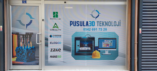 Pusula3D Teknoloji 3D YAZICI 3D BASKI 3D TARAMA MERKEZİ ELAS ESUN FİLAMİX NANELAB CREALİTY MARKA FİLAMENT SATIŞ MAĞAZASI — Kocaeli 3D Baskı