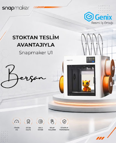 Konya 3d Baskı Hizmetleri Bersan Print Co. Yedek Parça 3d yazıcı — Konya 3D Baskı