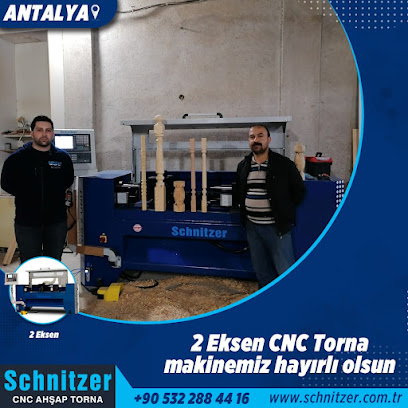 Schnitzer CNC Ahşap Torna — Bursa Ahşap İşleme